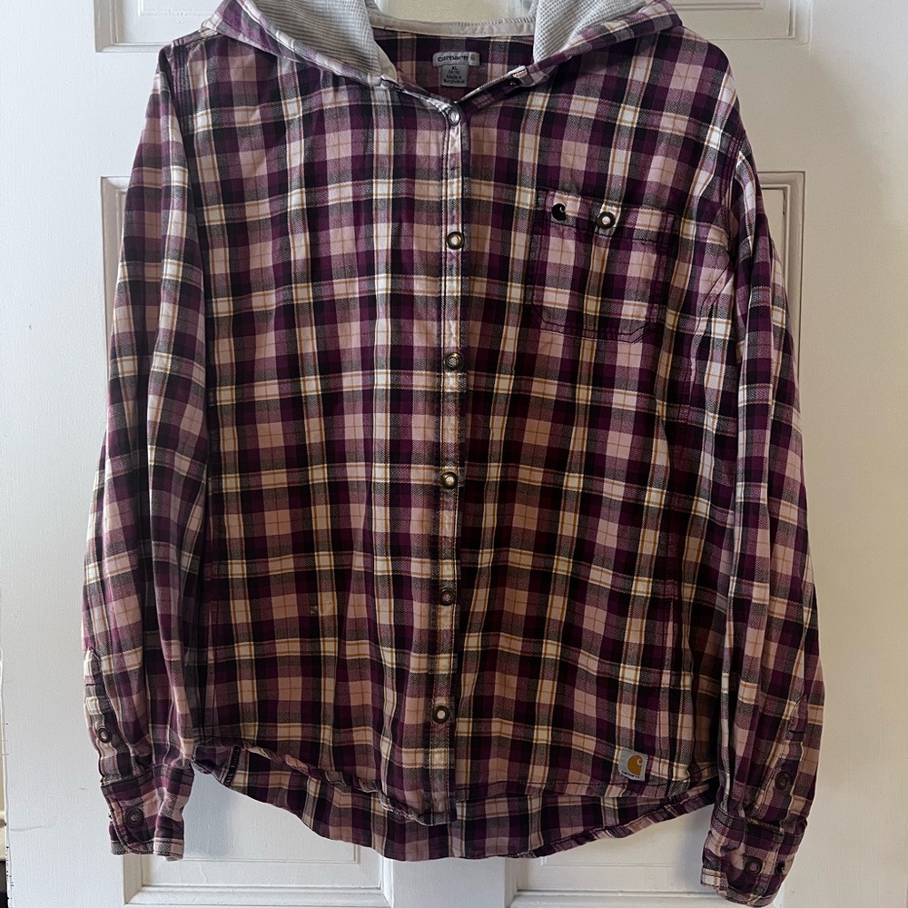 Kids flannel button up